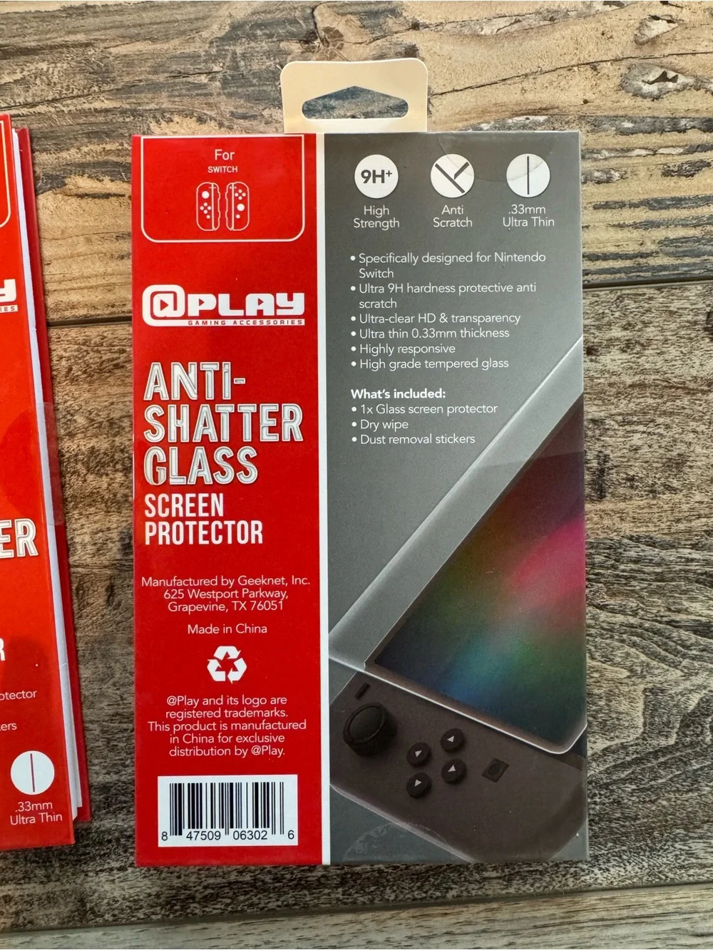 2pack - Anti-Shatter Glass Screen Protector for Switch